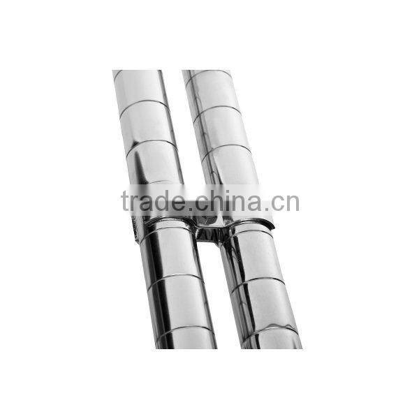 Chrome Shelving - Set of 4 Post Clamps