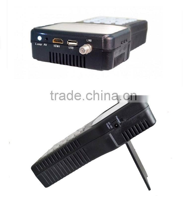 4.3 Inch Handheld Multifunctional HD DVB-S/S2 Satellite Finder/Monitor