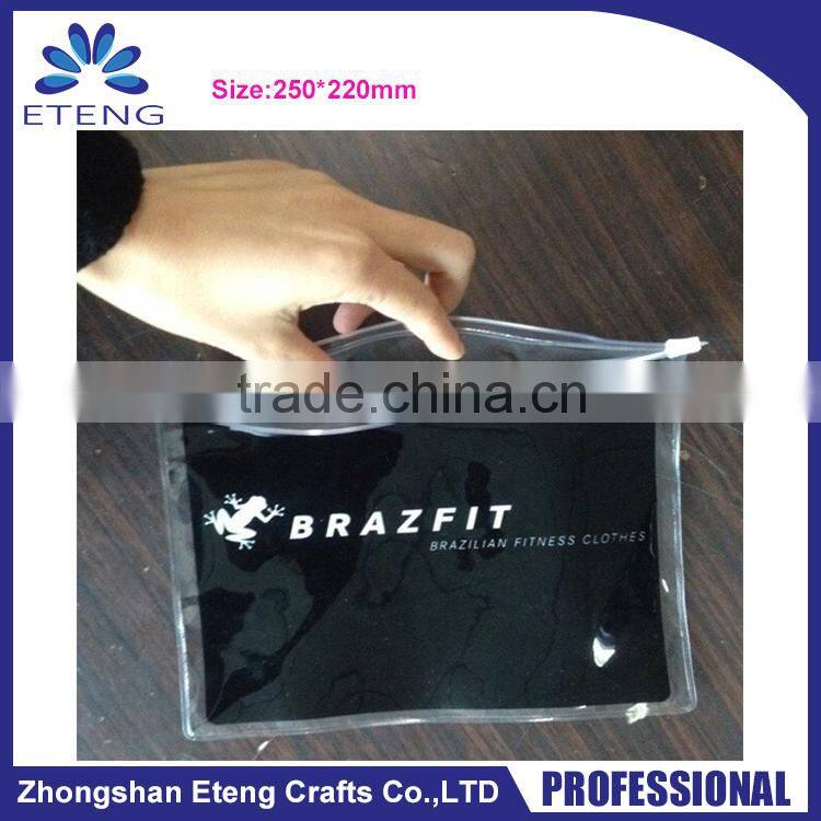 Cheap custom clear plastic cosmetic bags,high quality transparent costmetic bag