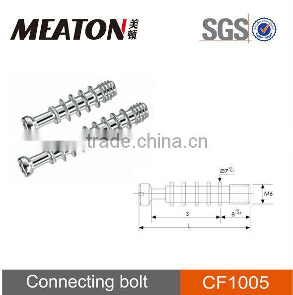 Cabinet wooden door mini fix & furniture fitting/connecting bolt