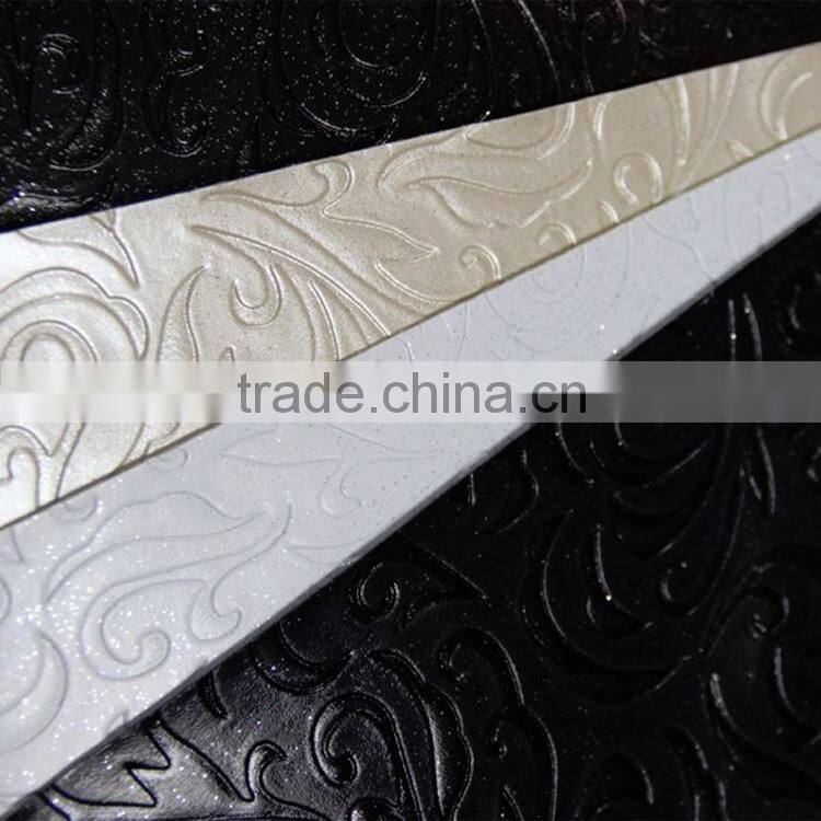 PVC artificial leather with cheap price upholstery leather for home decoration usge popular