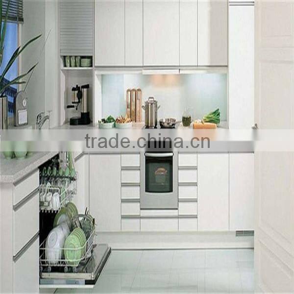 European Style PVC Membrane MDF Cupboard Book Cabinet Kitchen Door Only