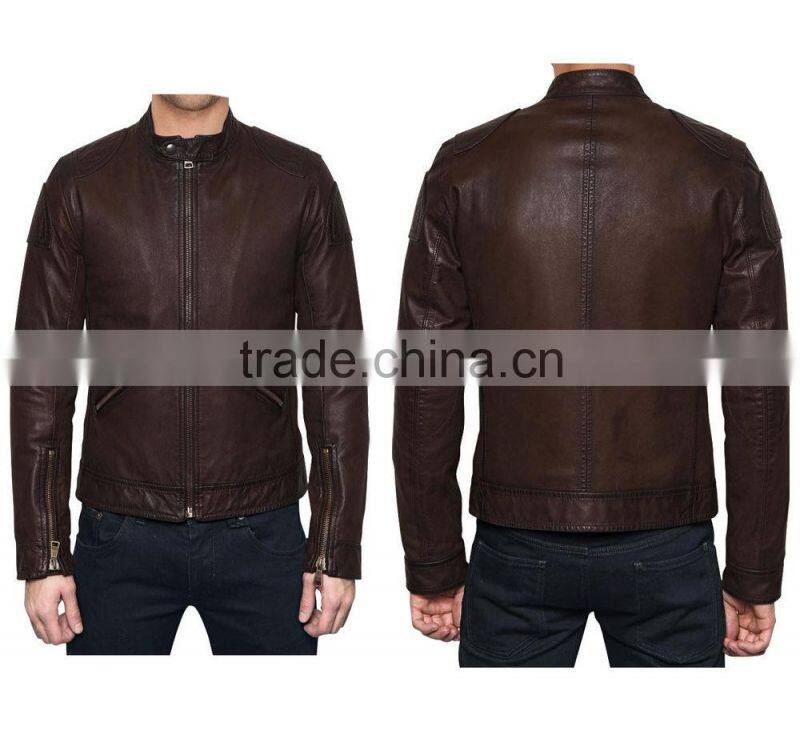 VINTAGE INSPIRED MENS BIKER JACKET