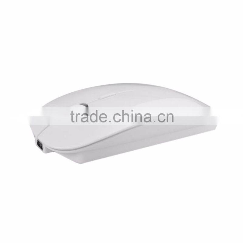 In stock! High Quality Portable Rechargeable Bluetooth 3.0 Wireless Mouse For Laptop PC Tablets