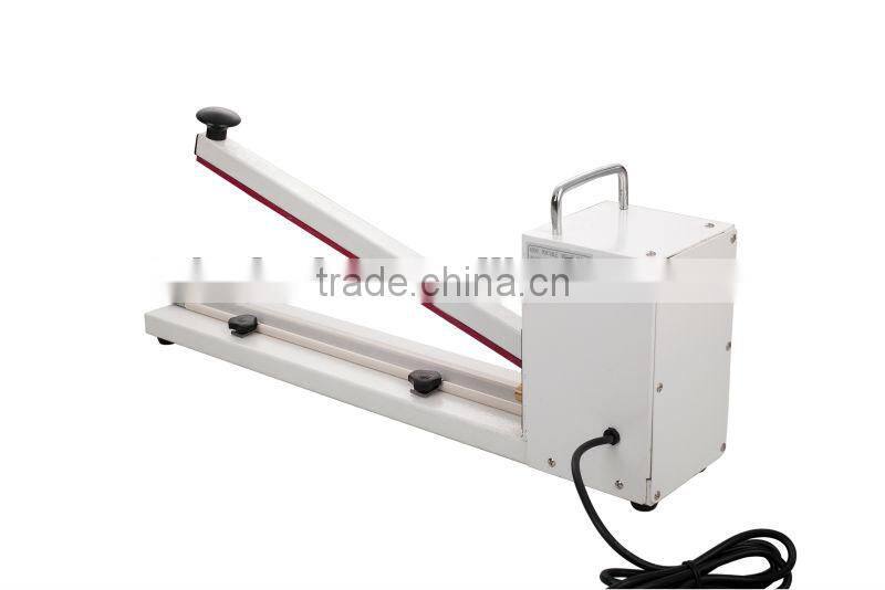 2015 new hot selling professional plastic Manual lengthen hand impulse heat isostaic press sealing sealer