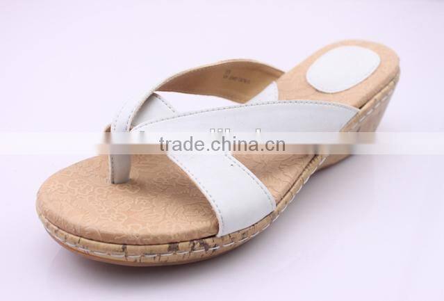 Wholesale 2014 Fashion Flip flop slipper shoes Lady Wedge Slipper