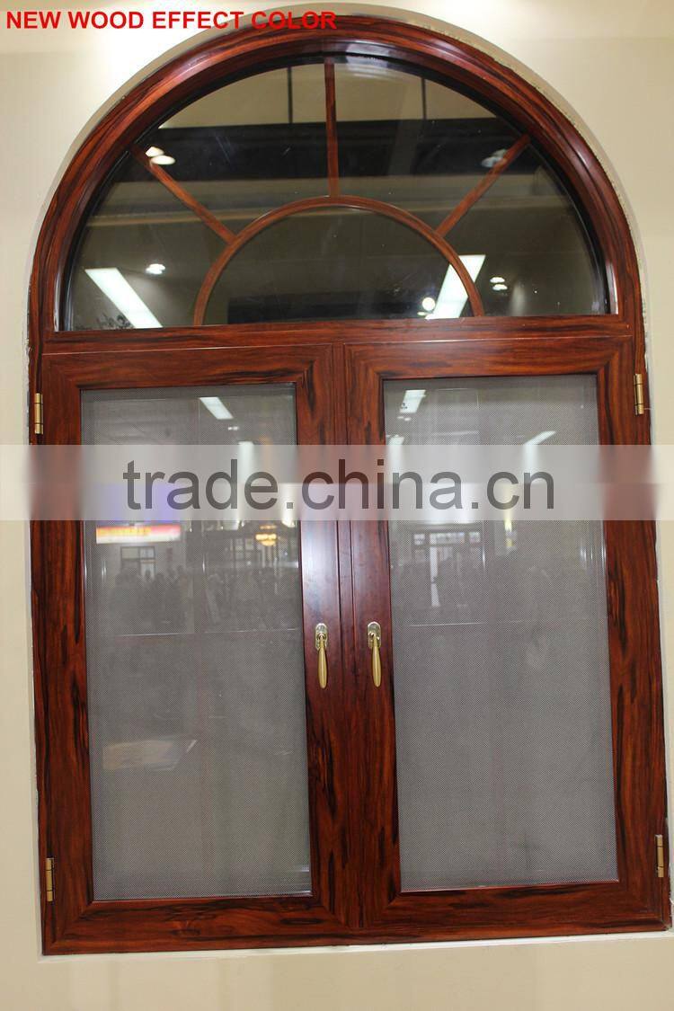 New style aluminum arc window design