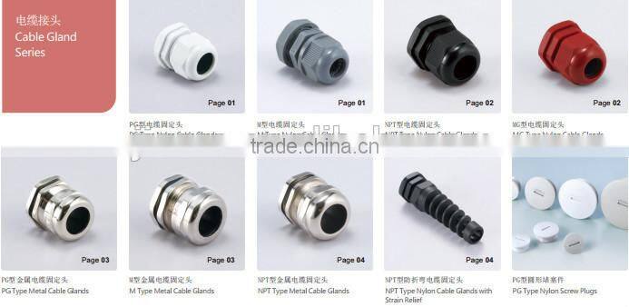 IP68 PG thread Waterproof Cable Glands