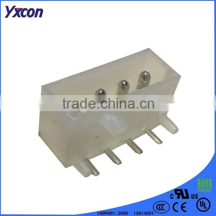 Dongguan Yxcon right angle single row waved shape wafer connector