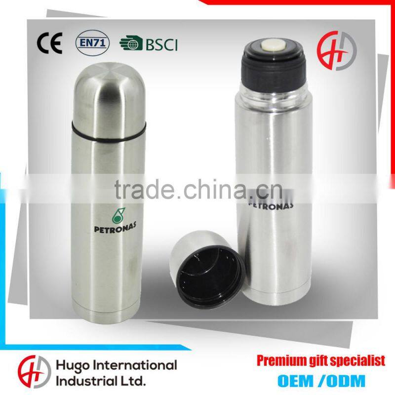 BPA-free Fashion Eco-friendly and 100% Recyclable Double-wall Stainless Steel Thermos Coffee Travel Sport Vacuum Flask