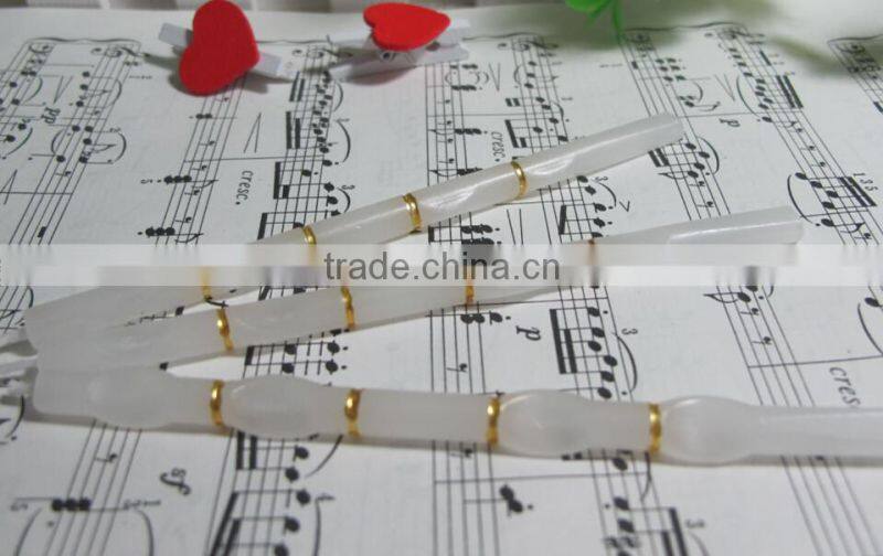 White Crystal Candles For Wedding Favors