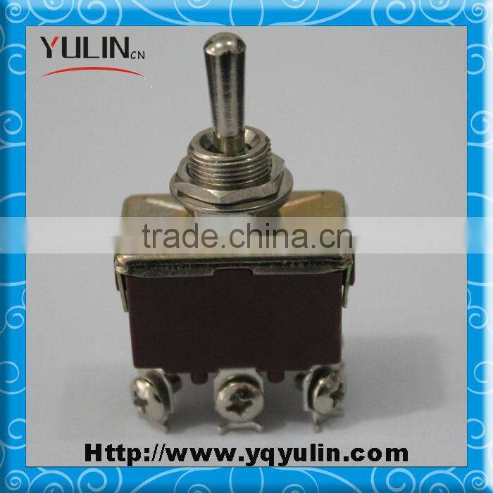 Hot Sale 24Vdc 6Pin (ON)-OFF-(ON) Toggle Switch Pcb