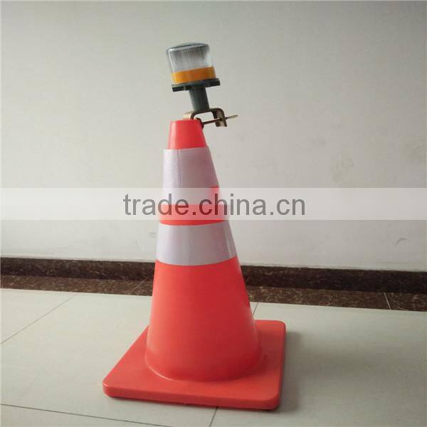 Road safety manufacturer solar amber led traffic warning light