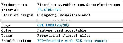 souvenir 3d plastic BRICK lego mug name soft pvc kids personalized plastic mugs