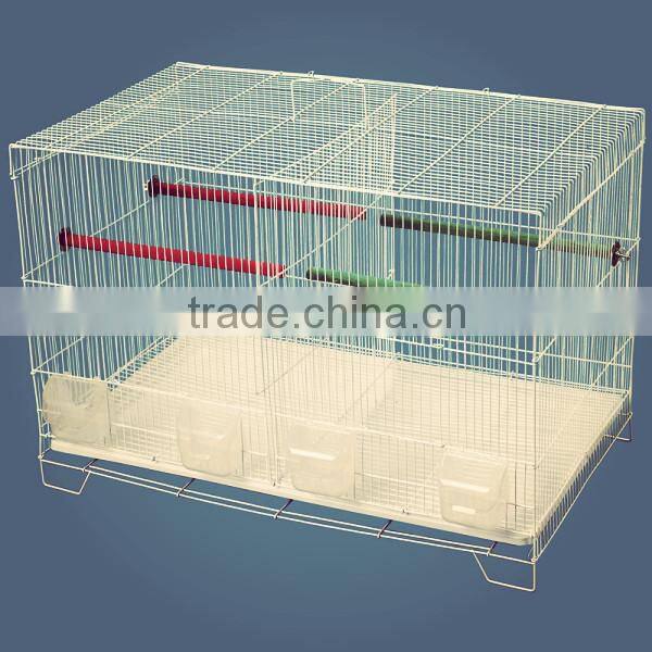 Foldable metal wire bird cages, bird breeding house