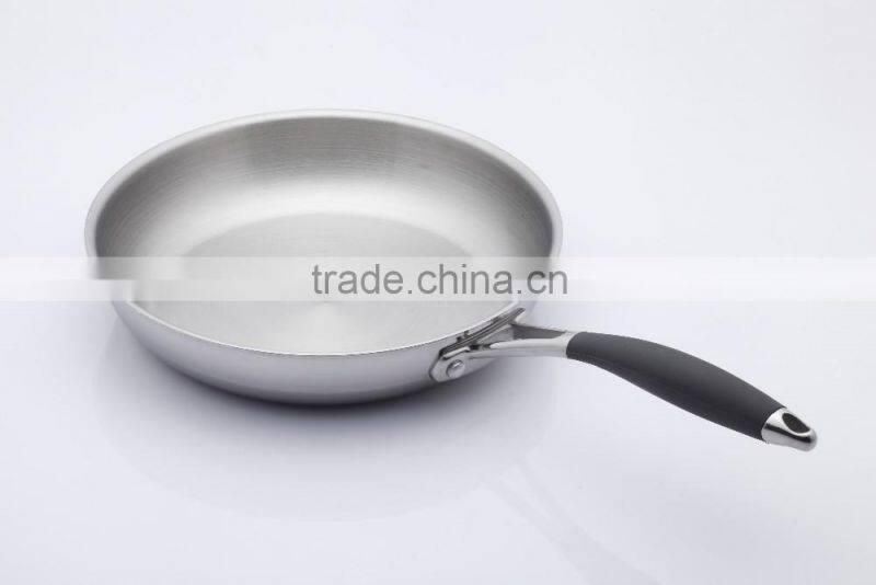 Charms Induction bottom Stainless Steel No oil induction pan