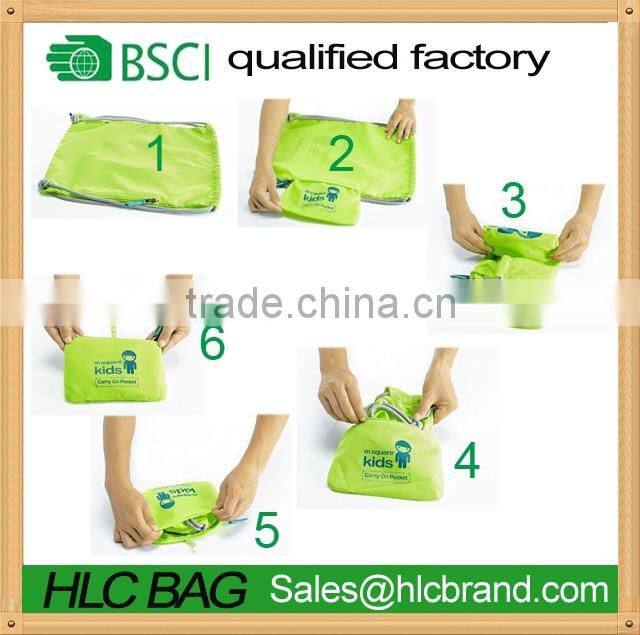 wholesale printed fashion kids drawstring backpack bag with zipper