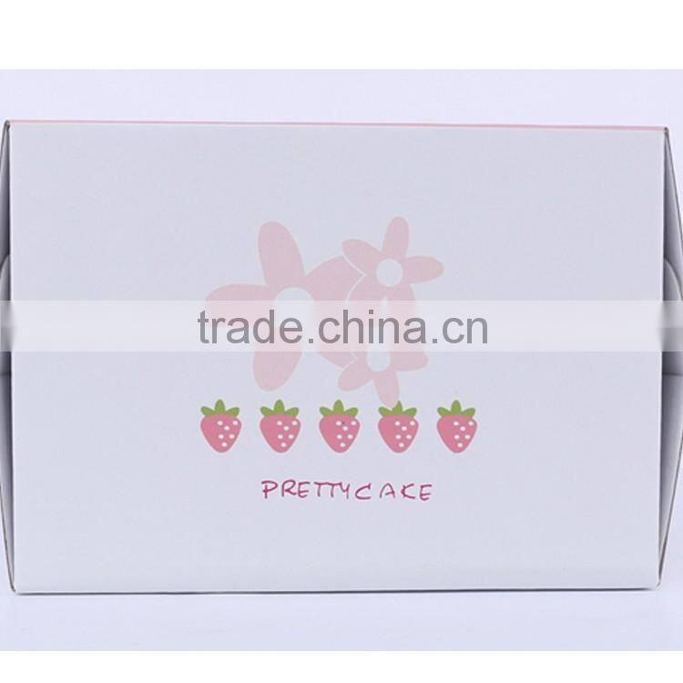 Wholesale low price high quality custom printed paper design bakery cake box
