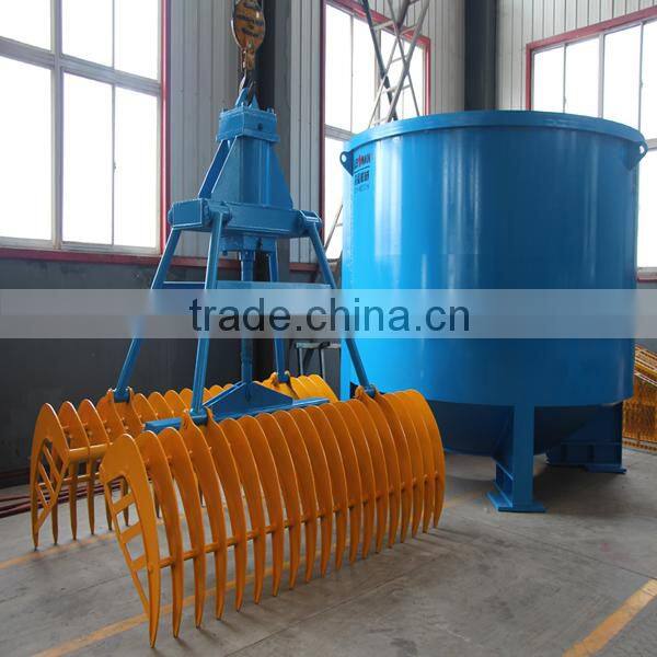 High quality grapple bucket for paper mill