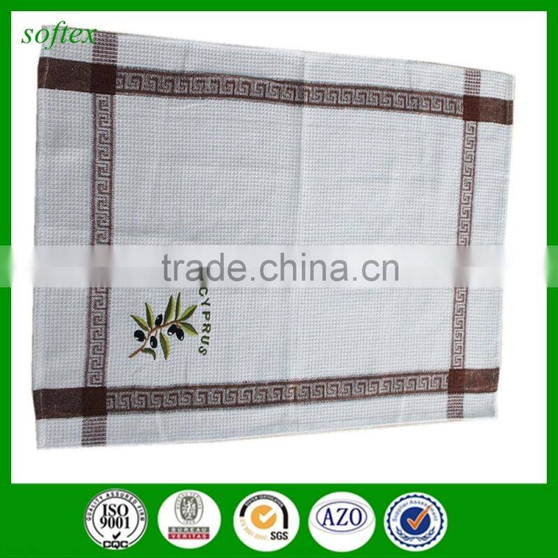 kitchen waffle tea towel embroidery patterns