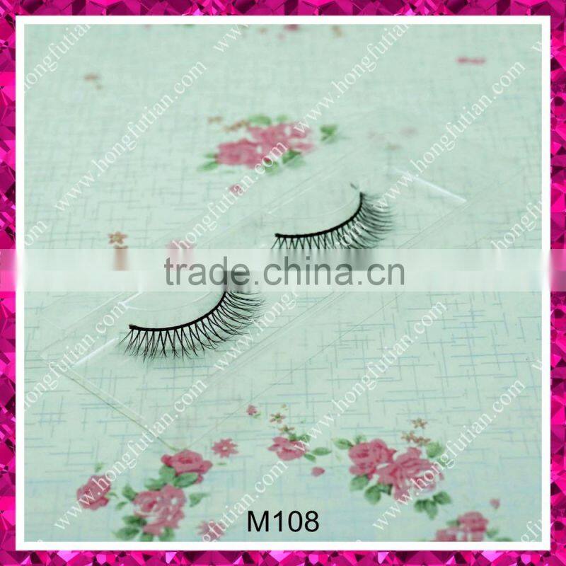 Hand made custome private label false eyelash mink fur lash