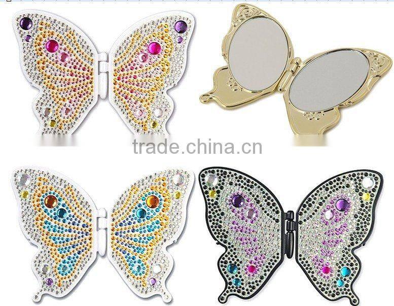 Butterfly shape gift & purse mirror