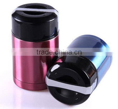 New style double wall vacuum food jug