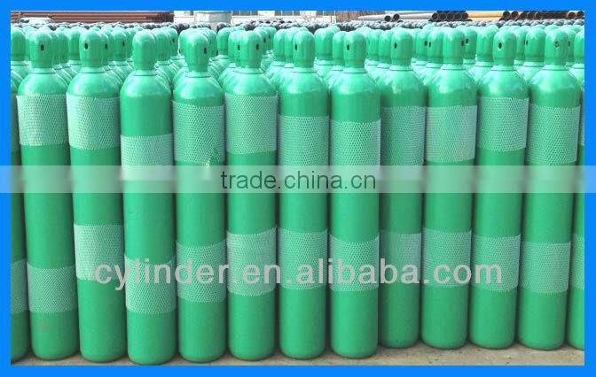 high pressure seamless steel oxygen gas cylinder