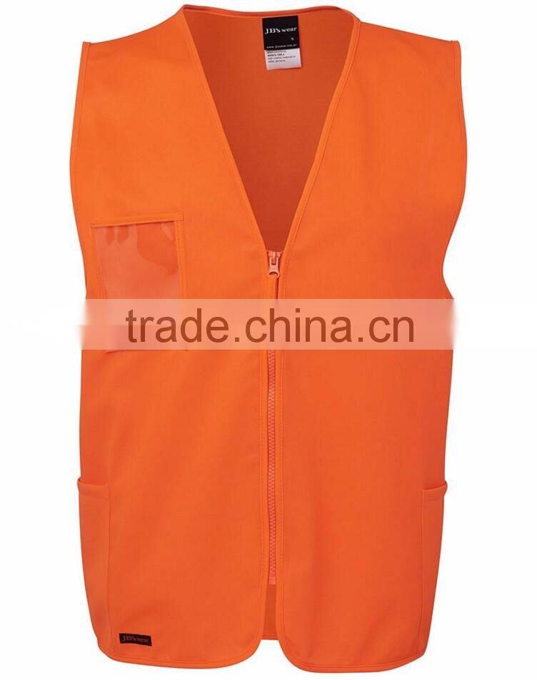 High Visibility Night Working Protection Clothing Reflective Safety Vest Jacket Traffic Work Cleaner Chaleco Reflectante