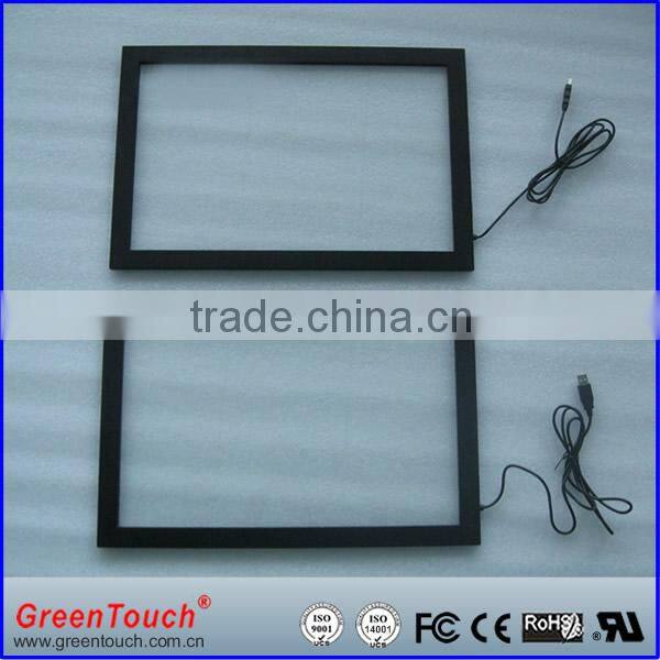 17"IR Touch Frame Overlay with simple Plug and Play USB interface