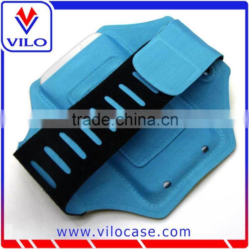 beautiful design card holder earphone jogging sports armband for running