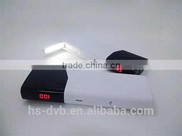2015 Newest Factory Price High Quality Mobile New Power Bank 10400mah With Led Light For All Smartphones