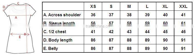 Custom spandex viscose plain blank long sleeve maternity dresses