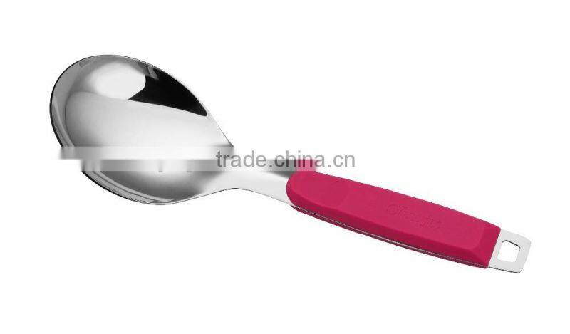 Best Selling Stainless Steel Soup Ladle With Plastic Handle