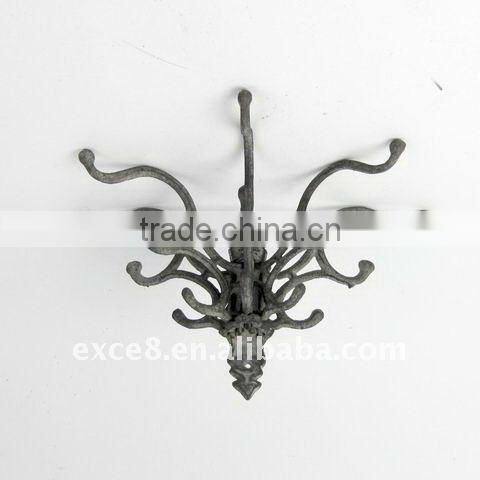 100071MC-Metal coat hook wall rack