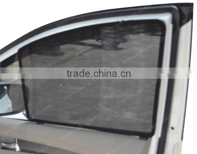 Front & Rear Car Window Shade, Retractable Car Sunshade, Car Magnetic Sunshade