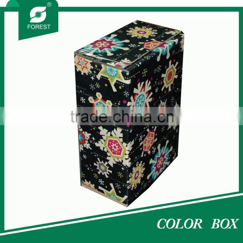 RECYCLE CARTON PRICE CORRUGATED PAPER COLOR BOX