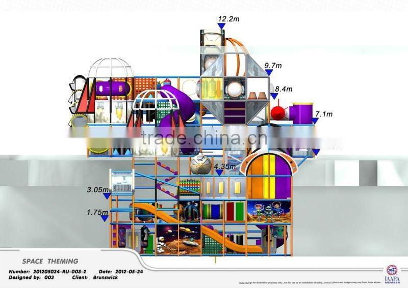 Cheer Amusement space theme large attraction