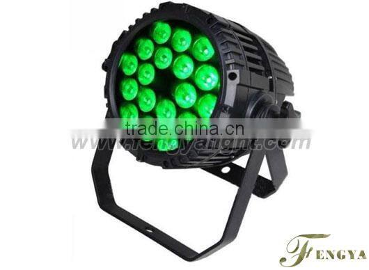 18*15w rgbwa uv led stage light outdoor waterproof