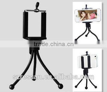 Mini Flexible Camera Tripod stand monopod Octopus Tripod for cell phone for G-opro Camera Accessories