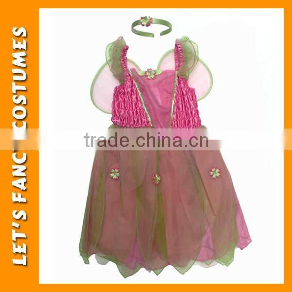 PGCC0049 latest pink lace birthday girl puffy dress