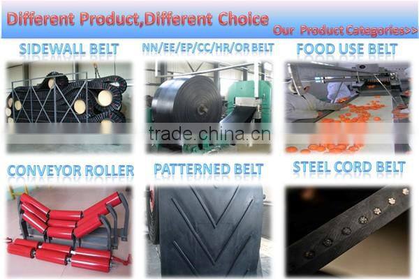 Tianshun Brand high quality safety food industrial rubber conveyor belt