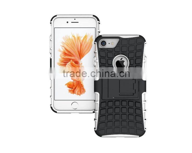Excellent PC TPU Shockproof Phone Cover For Iphone 7 Heavy Duty Case