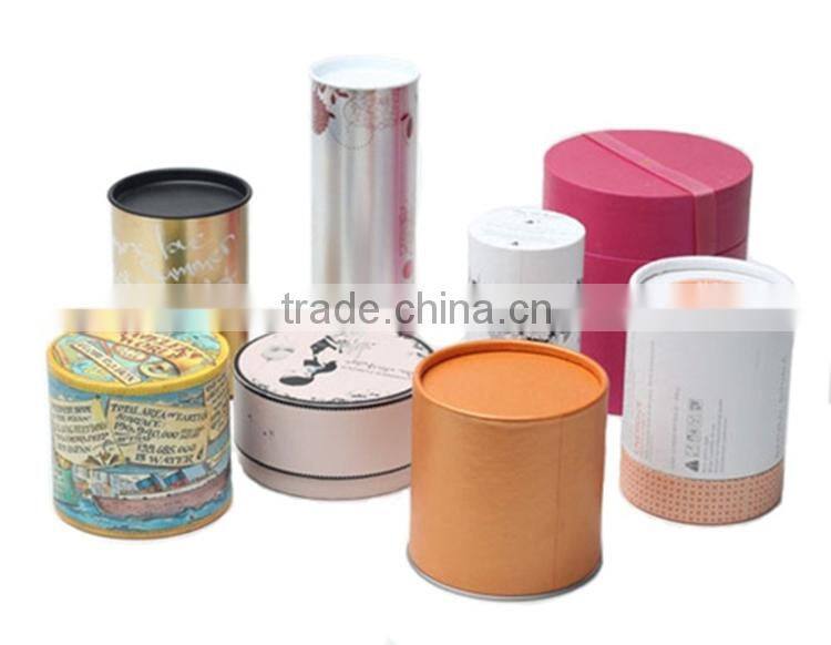 Factory price tea round carboard candle tin