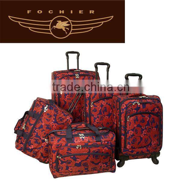 fashion kids trolley soft case gps for luggage