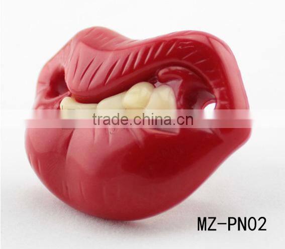 Babypro China Supplier Promotional Nipple Baby Toys Teeth Shape Food Grade Silicone Pacifier With EN1400 Test