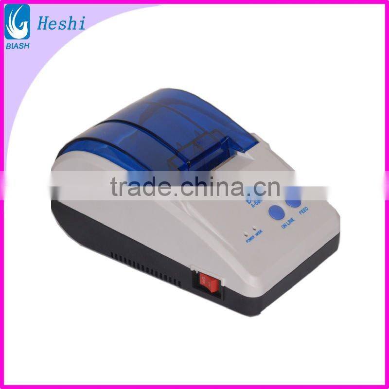 58mm direct thermal receipt printer for supermarket or store
