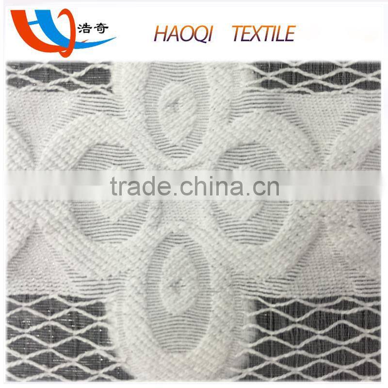 flower jacquard pattern ripstop cotton nylon fabric for weeding dress