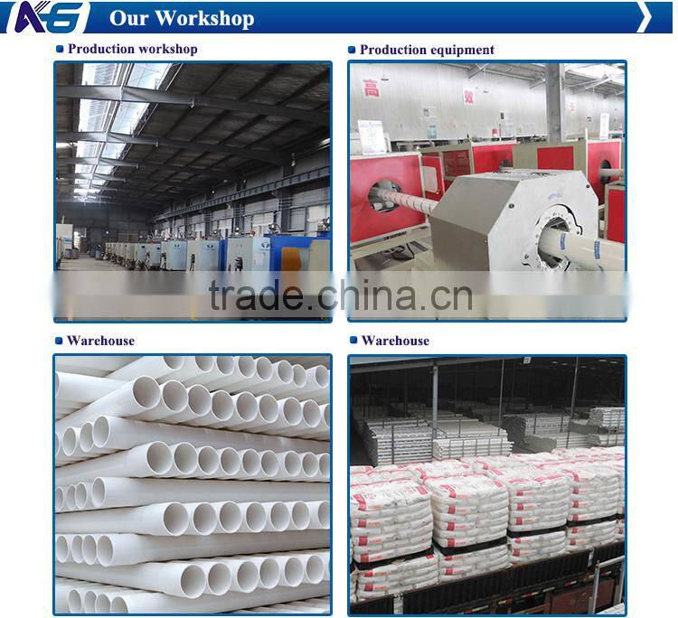 KG Light weight durable long-lasting pvc tee from China