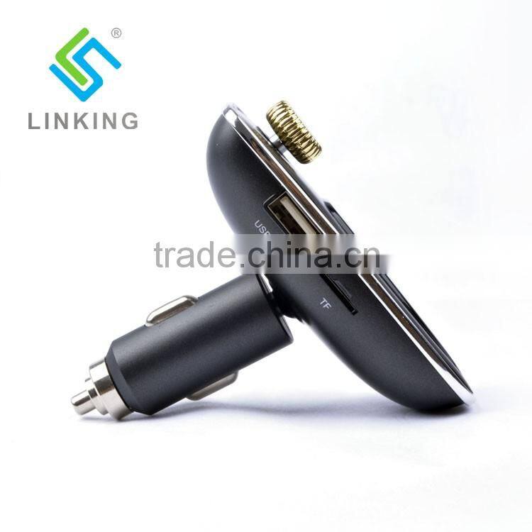 AUX Bluetooth FM Digital Radio Car Kit With RoHS Certification ,SD/MCC/TF